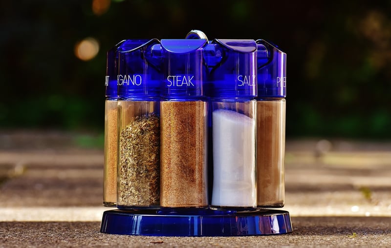 Assorted spices